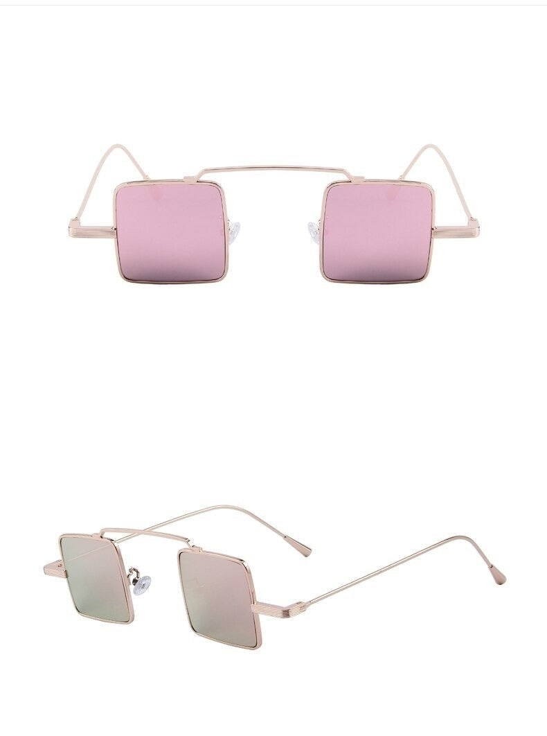 Vintage Women Steampunk Square Anti-Reflective Sunglasses - Women Sunglasses - DYAVOR®