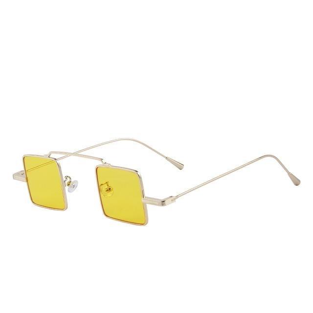 Vintage Women Steampunk Square Anti-Reflective Sunglasses - Women Sunglasses - DYAVOR®