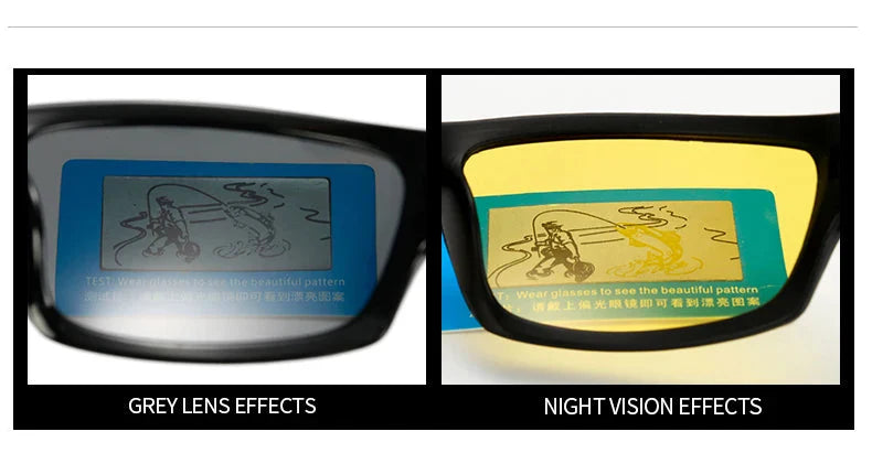 Men and Women Night Vision Anti-glare UV400 Lens Driving Sunglasses - Unisex Sunglasses - DYAVOR®