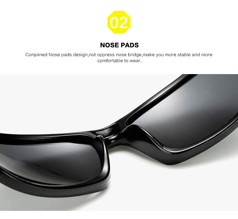 Men and Women Night Vision Anti-glare UV400 Lens Driving Sunglasses - Unisex Sunglasses - DYAVOR®