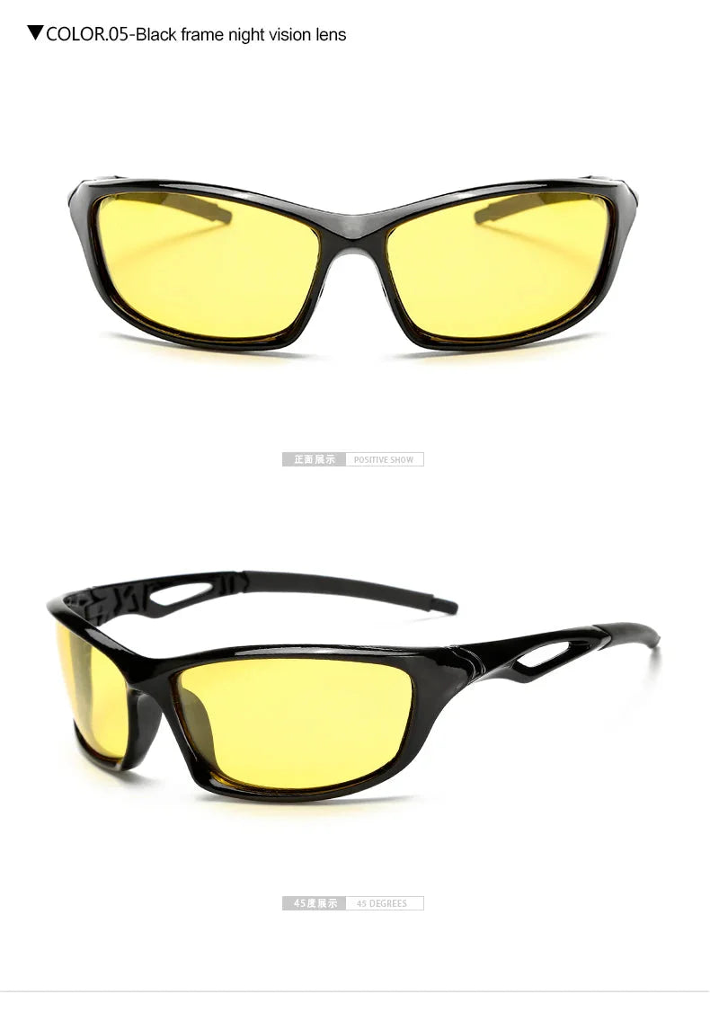 Men and Women Night Vision Anti-glare UV400 Lens Driving Sunglasses - Unisex Sunglasses - DYAVOR®