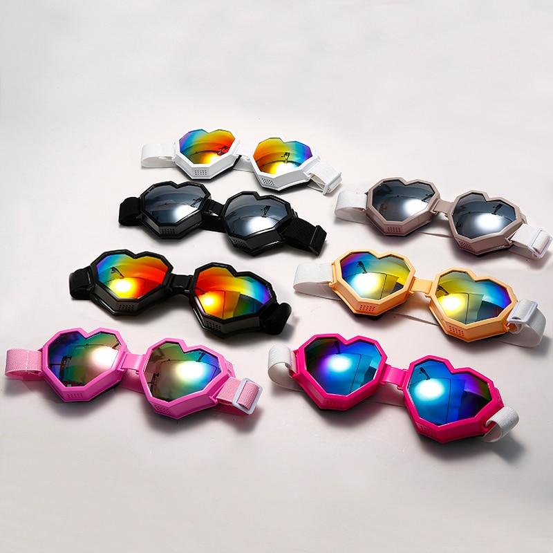 Women's Gradient UV400 Heart-Shaped One Piece Oversized Goggle Sunglasses - Women Sunglasses - DYAVOR®