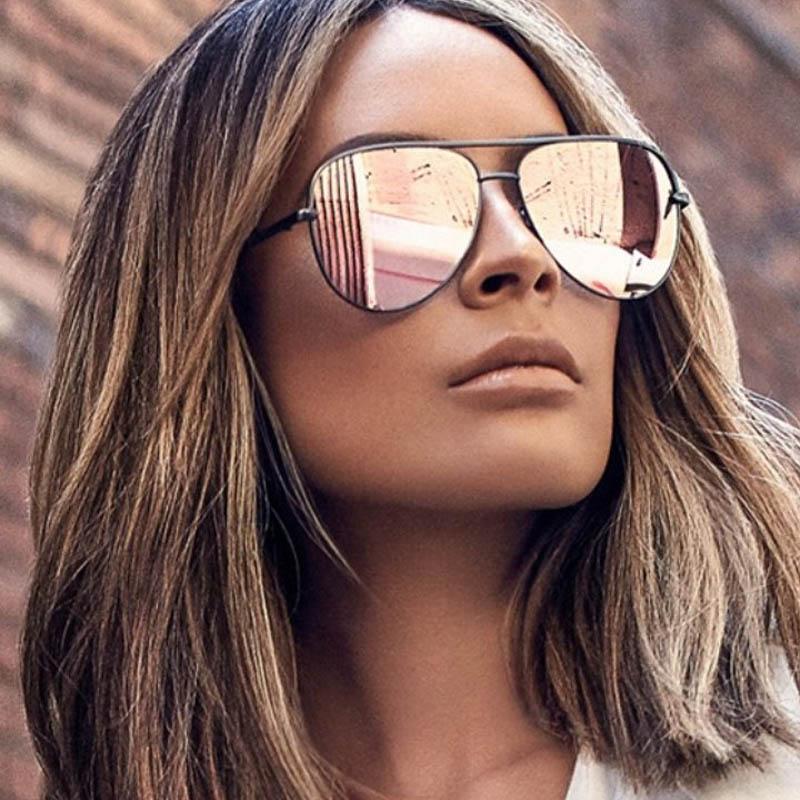 Women's Oversized Pilot Designer Fashion Luxury Shades Sunglasses - Women Sunglasses - DYAVOR®