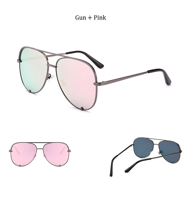 Women's Oversized Pilot Designer Fashion Luxury Shades Sunglasses - Women Sunglasses - DYAVOR®