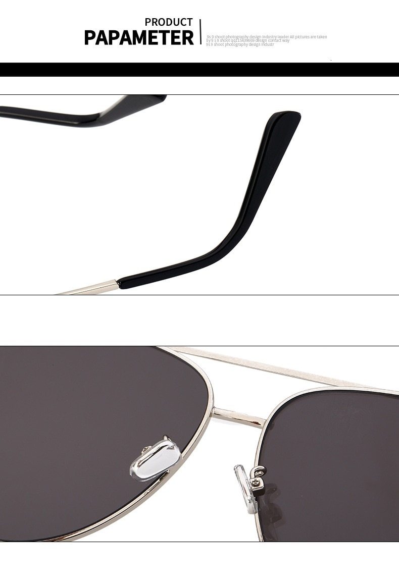 Women's Oversized Pilot Designer Fashion Luxury Shades Sunglasses - Women Sunglasses - DYAVOR®