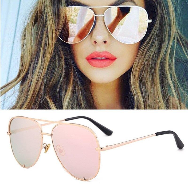 Women's Oversized Pilot Designer Fashion Luxury Shades Sunglasses - Women Sunglasses - DYAVOR®