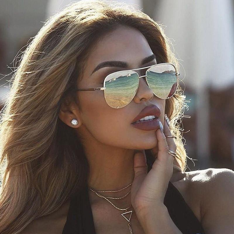Women's Oversized Pilot Designer Fashion Luxury Shades Sunglasses - Women Sunglasses - DYAVOR®