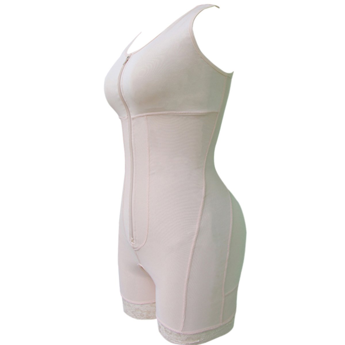 Women's Plus Size Zippered Booty Lifter Body Waist Shaper High Waist Corset - Slimmers - DYAVOR®