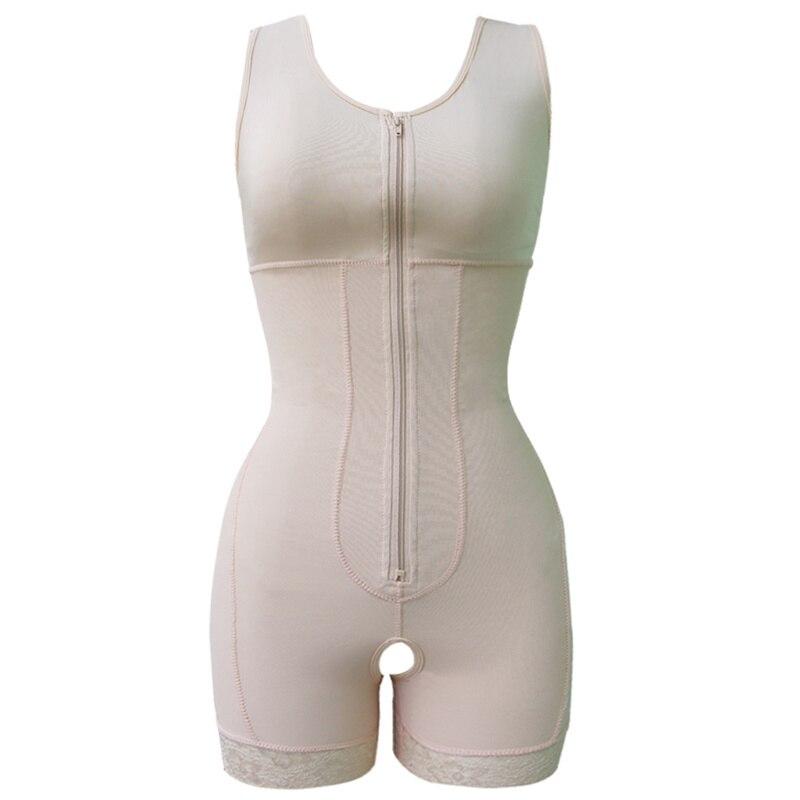 Women's Plus Size Zippered Booty Lifter Body Waist Shaper High Waist Corset - Slimmers - DYAVOR®