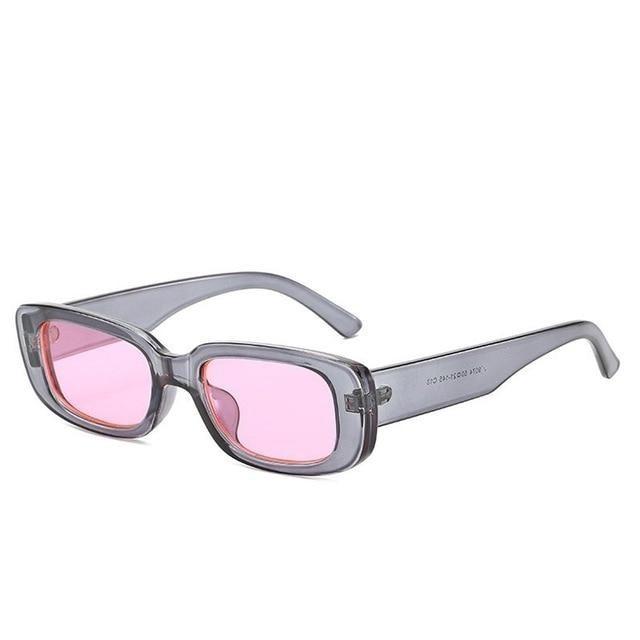 Women's Retro Trending Cool Rectangle Black Designer Sunglasses - Women Sunglasses - DYAVOR®