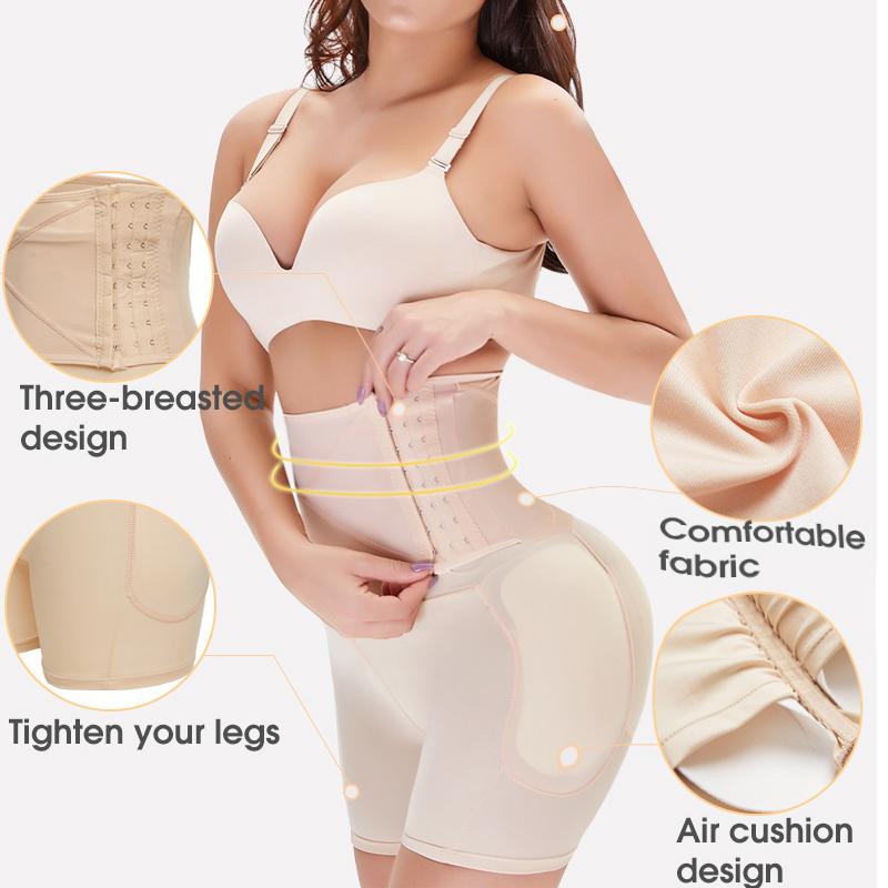 Women's Seamless Strap High Waist Push Up Tummy Body Shaping Butt Lifter - Butt Lifter - DYAVOR®