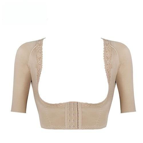 Women's Short Sleeves Crop Top Bra Body Shaper Shapewear Slimmers - Slimmers - DYAVOR®