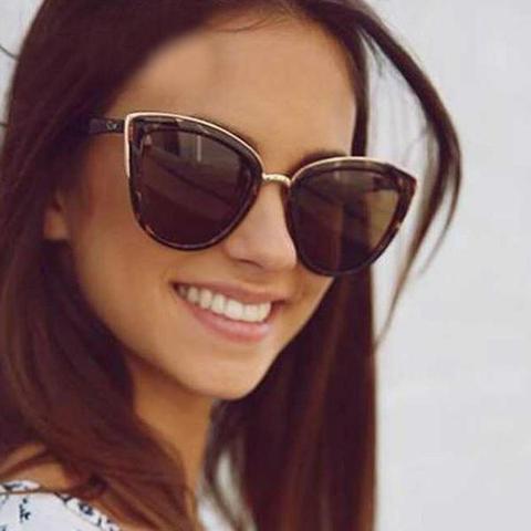 Women's Vintage Cat Eye Retro Sunglasses with Gradient UV400 Lens - Women Sunglasses - DYAVOR®