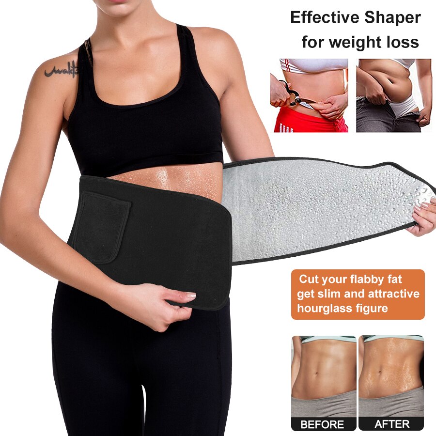Women's Slim Weight Loss Waist Tummy Control Fitness Workout Pocket Belt - Tummy Control - DYAVOR®