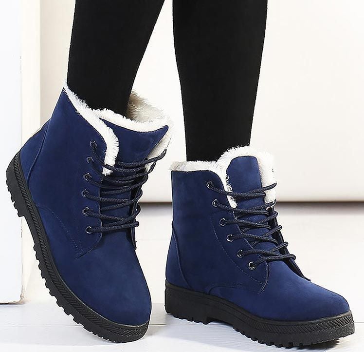 GRW Orthopedic Boots For Women Arch Support Snowy Warm Fur Plush Insole Winter Boots - - DYAVOR®