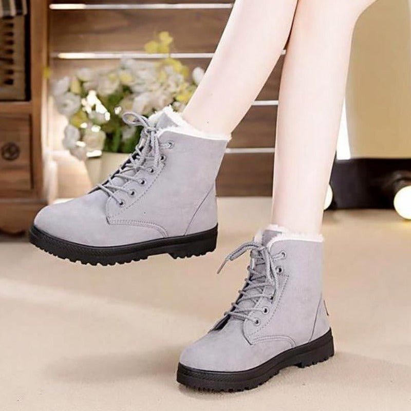 GRW Orthopedic Boots For Women Arch Support Snowy Warm Fur Plush Insole Winter Boots - - DYAVOR®