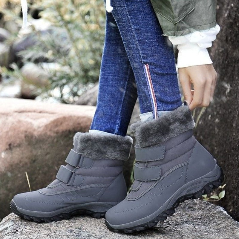 GRW Orthopedic Boots For Women Thick Fur Waterproof Cozy Padded Outdoor Boots - Orthopedic Shoes - DYAVOR®