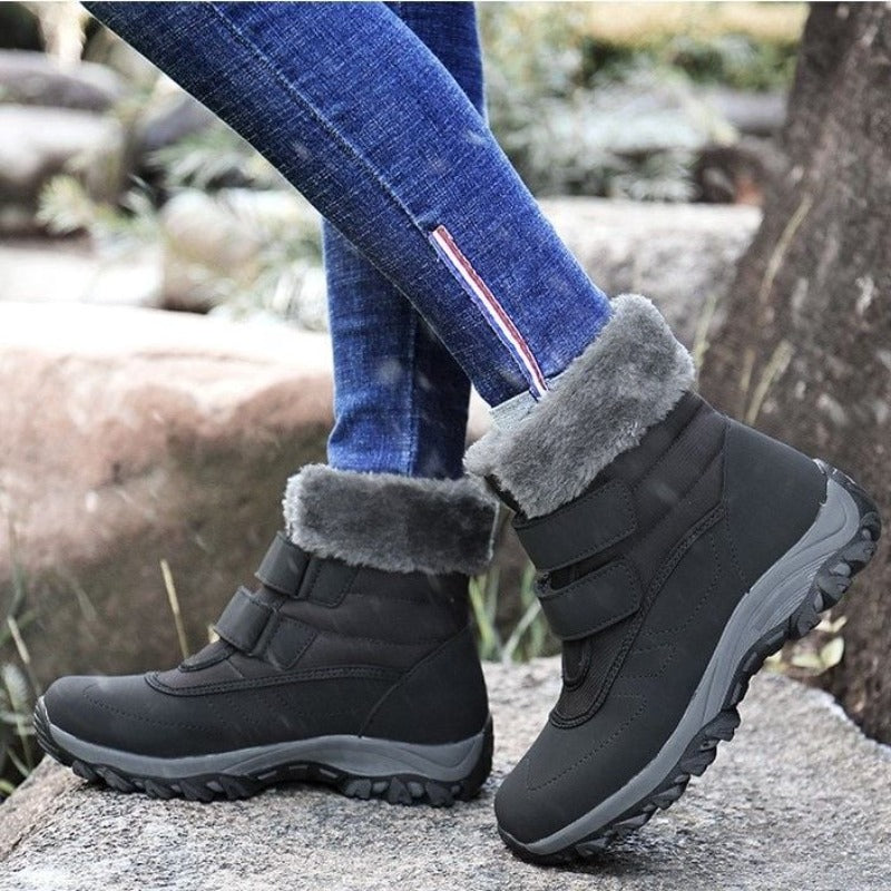GRW Orthopedic Boots For Women Thick Fur Waterproof Cozy Padded Outdoor Boots - Orthopedic Shoes - DYAVOR®