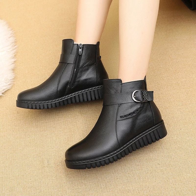 GRW Orthopedic Women Boot Arch Support Warm Fur AntiSlip Ankle Boots - - DYAVOR®
