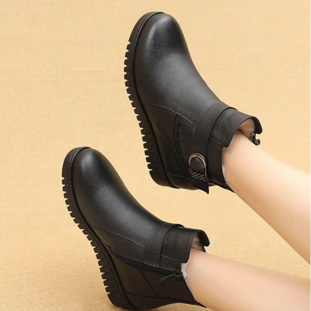 GRW Orthopedic Women Boot Arch Support Warm Fur AntiSlip Ankle Boots - - DYAVOR®