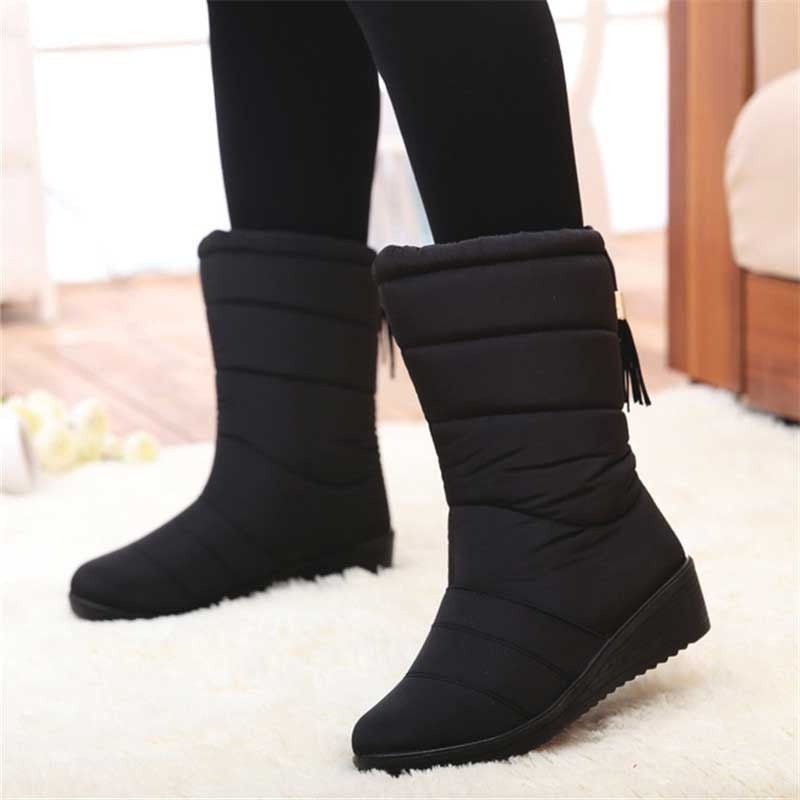 GRW Orthopedic Boots For Women Waterproof Warm AntiSlip Fur Lined Winter Boots - Shoes - DYAVOR®