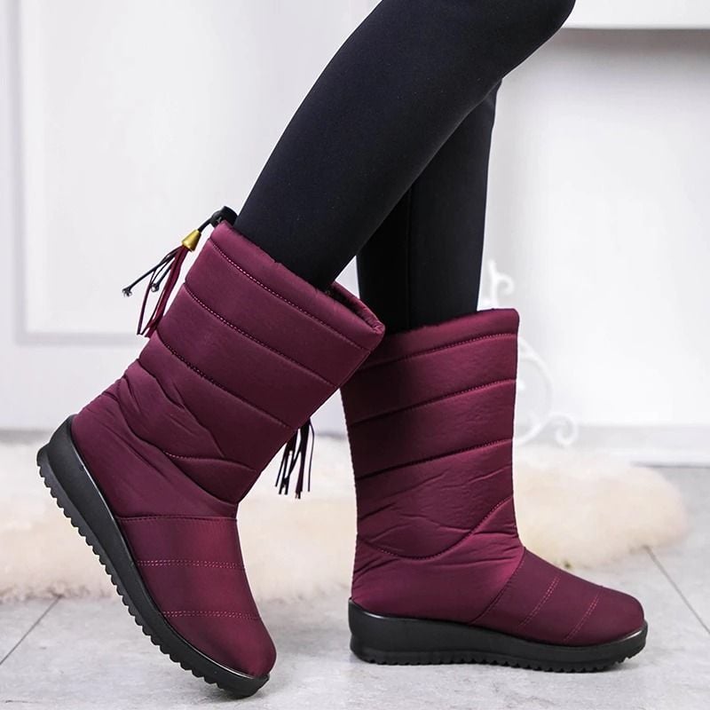 GRW Orthopedic Boots For Women Waterproof Warm AntiSlip Fur Lined Winter Boots - Shoes - DYAVOR®