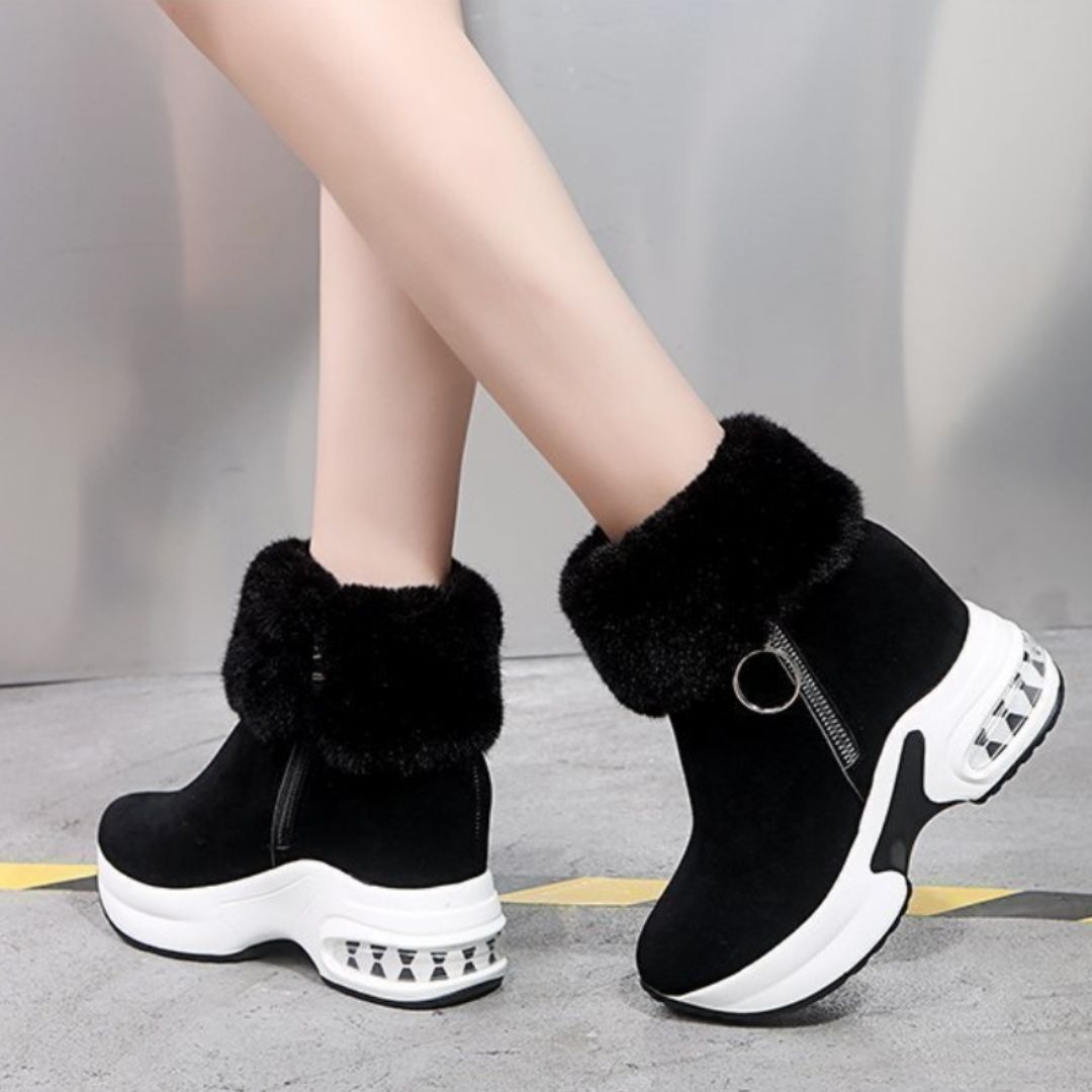 GRW Orthopedic Boots For Women Arch Support Warm Fur Ankle Boots - Shoes - DYAVOR®