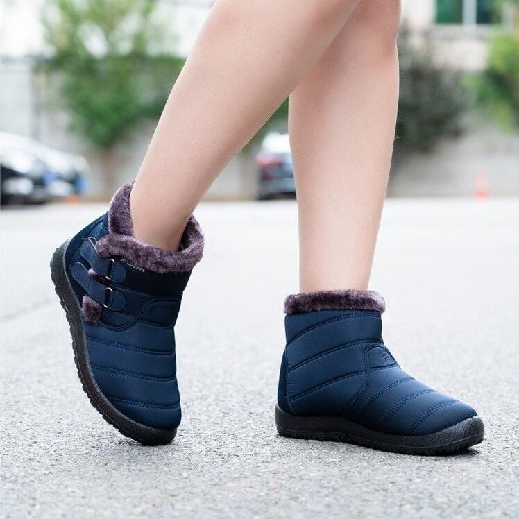 GRW Orthopedic Boots For Women Waterproof Non-Slip Soles Warm Fur Plush Winter Boots - - DYAVOR®
