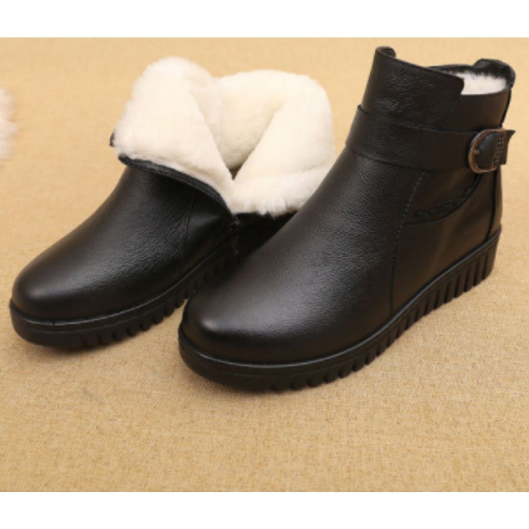 GRW Orthopedic Women Boot Arch Support Warm Fur AntiSlip Ankle Boots - - DYAVOR®