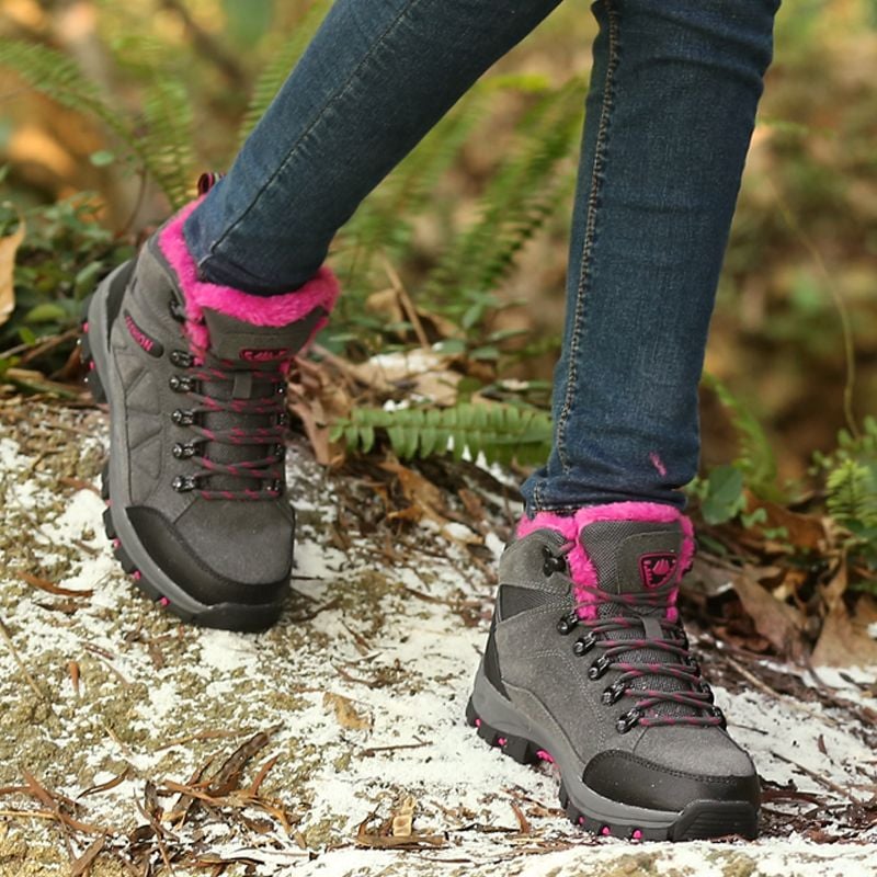 GRW Orthopedic Women Boot Arch Support Warm Fur NonSlip High Ankle Boots - - DYAVOR®