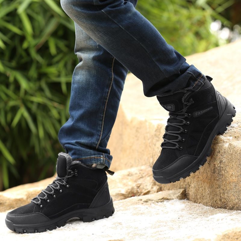 GRW Orthopedic Women Boot Arch Support Warm Fur NonSlip High Ankle Boots - - DYAVOR®