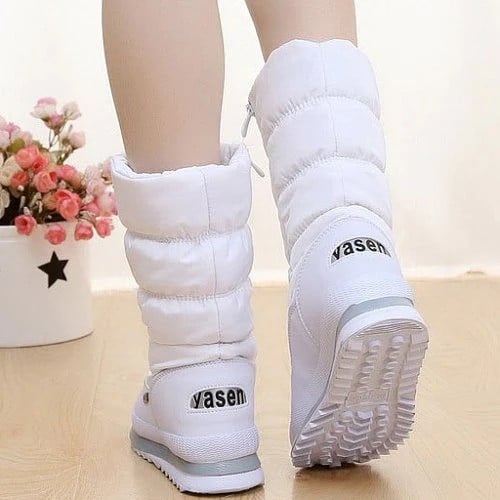 GRW Orthopedic Women Boot Fur Lined Warm Waterproof NonSlip Fashion Snow Boots - - DYAVOR®