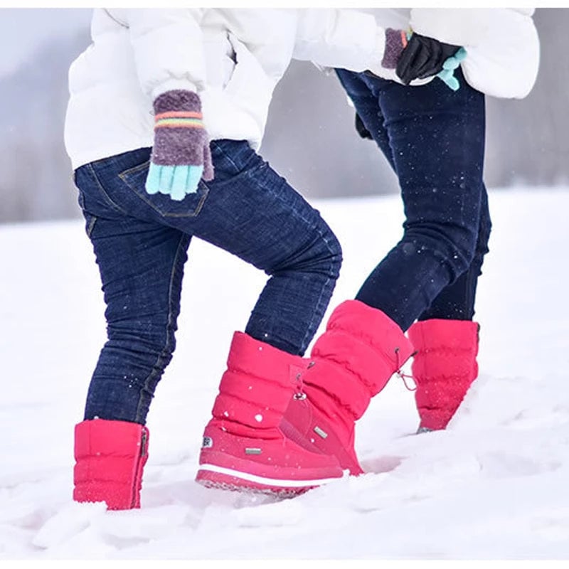 GRW Orthopedic Women Boot Fur Lined Warm Waterproof NonSlip Fashion Snow Boots - - DYAVOR®