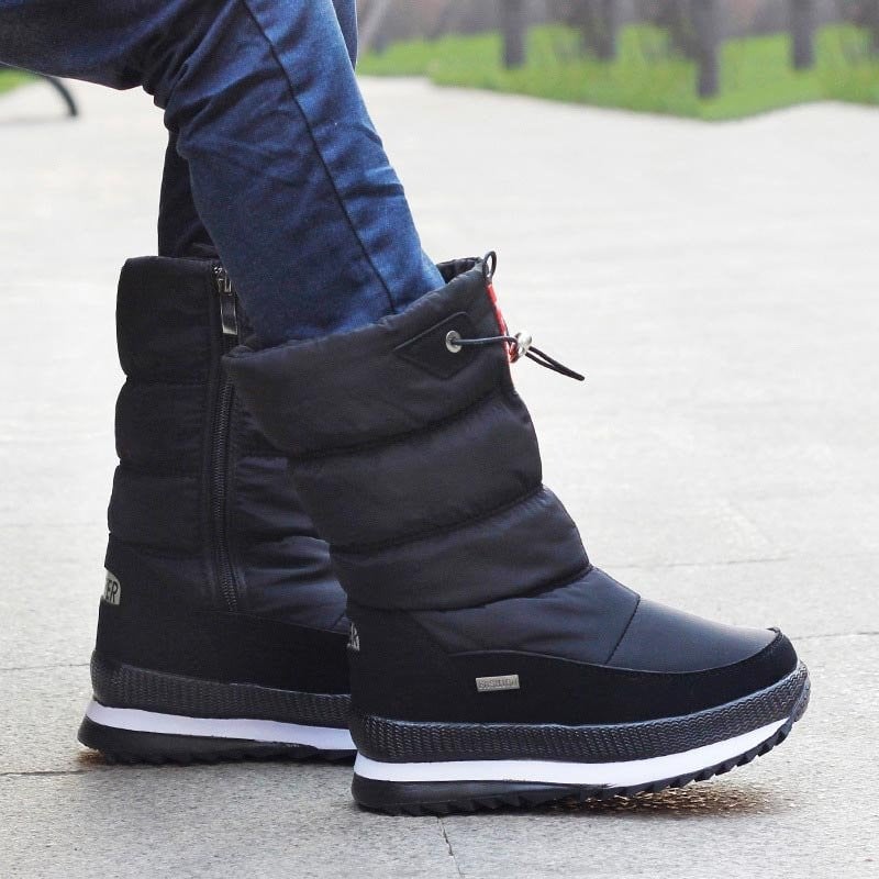 GRW Orthopedic Women Boot Fur Lined Warm Waterproof NonSlip Fashion Snow Boots - - DYAVOR®