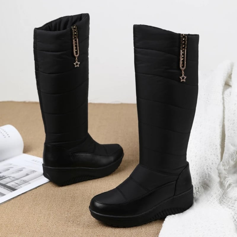 GRW Orthopedic Women Boot Arch Support Comfortable Warm WaterProof AntiSlip Knee High Boots - - DYAVOR®