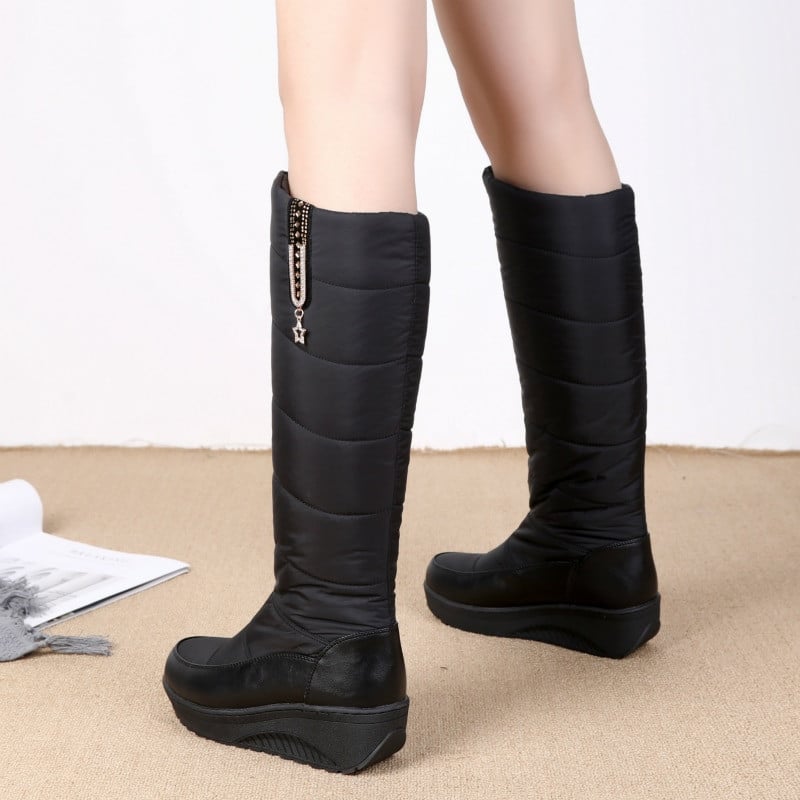 GRW Orthopedic Women Boot Arch Support Comfortable Warm WaterProof AntiSlip Knee High Boots - - DYAVOR®