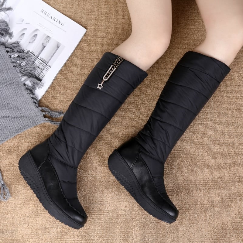 GRW Orthopedic Women Boot Arch Support Comfortable Warm WaterProof AntiSlip Knee High Boots - - DYAVOR®