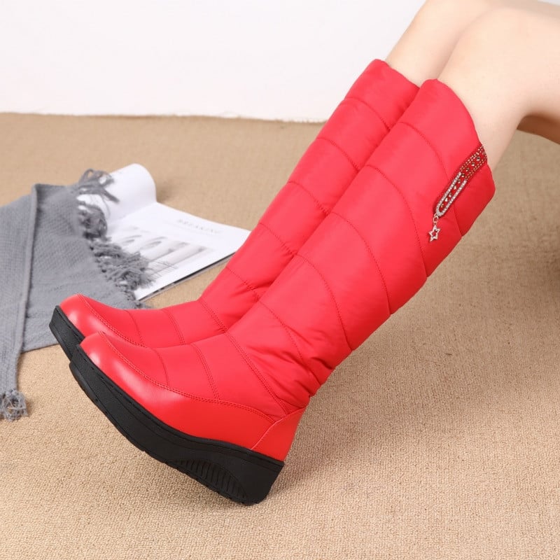 GRW Orthopedic Women Boot Arch Support Comfortable Warm WaterProof AntiSlip Knee High Boots - - DYAVOR®