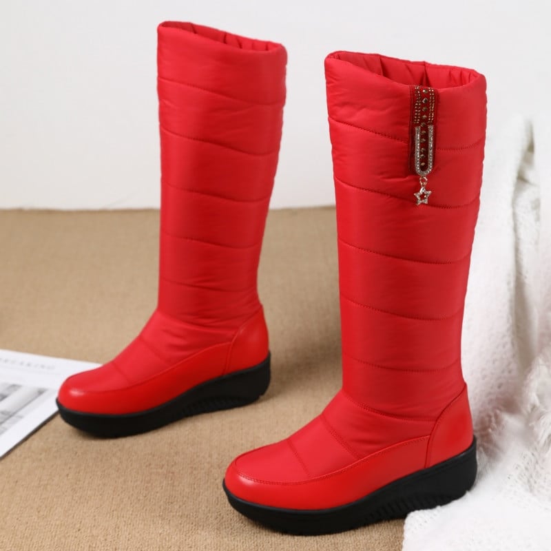 GRW Orthopedic Women Boot Arch Support Comfortable Warm WaterProof AntiSlip Knee High Boots - - DYAVOR®