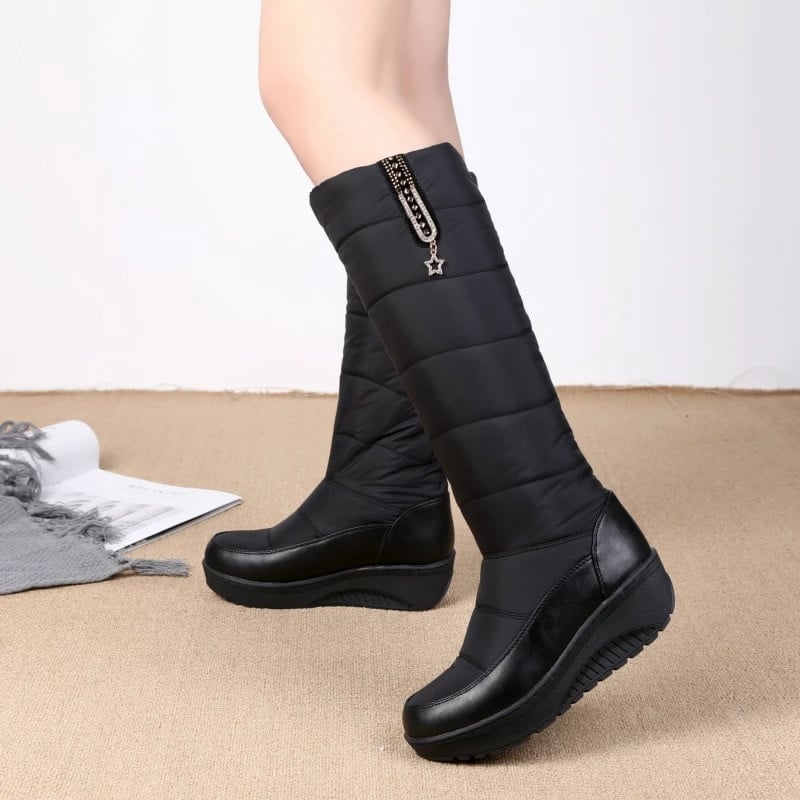 GRW Orthopedic Women Boot Arch Support Comfortable Warm WaterProof AntiSlip Knee High Boots - - DYAVOR®