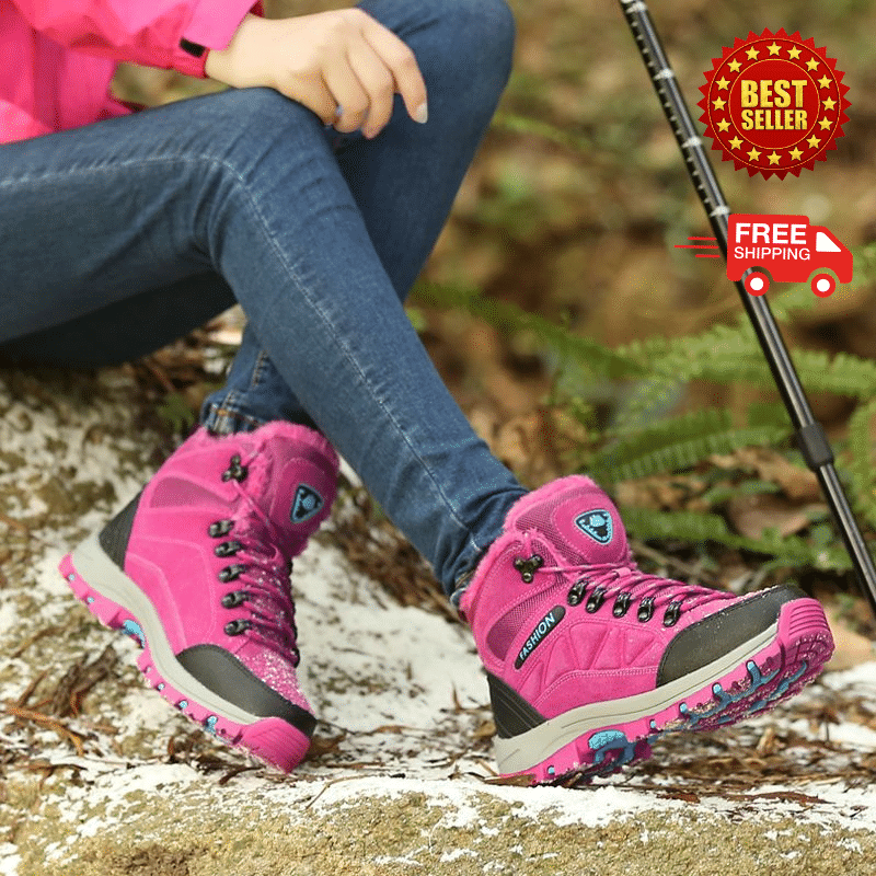GRW Orthopedic Women Boot Arch Support Warm Fur NonSlip High Ankle Boots - - DYAVOR®