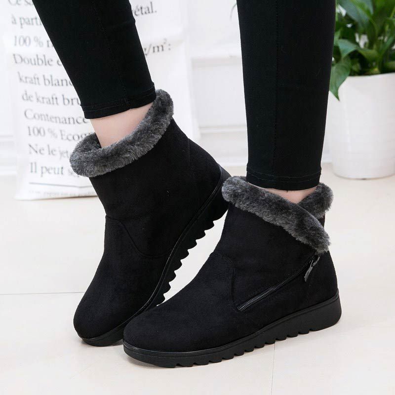 Groovywish Women Orthopedic Plush Casual Boots - - DYAVOR®