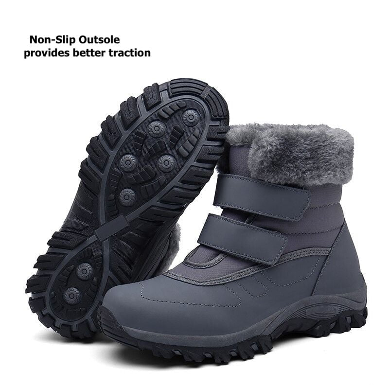 GRW Orthopedic Boots For Women Thick Fur Waterproof Cozy Padded Outdoor Boots - Orthopedic Shoes - DYAVOR®