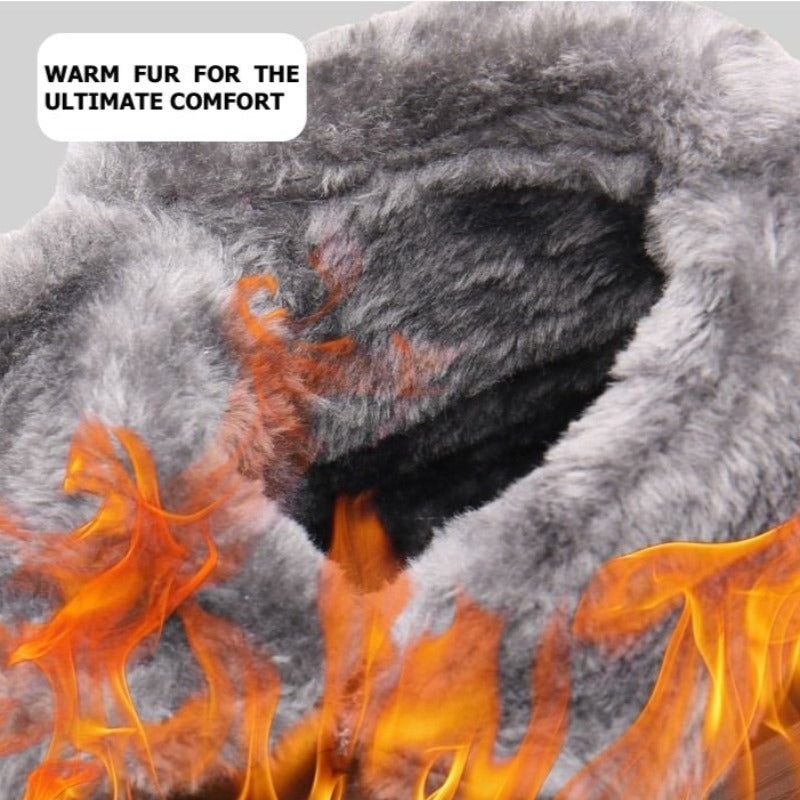 GRW Orthopedic Boots For Women Thick Fur Waterproof Cozy Padded Outdoor Boots - Orthopedic Shoes - DYAVOR®