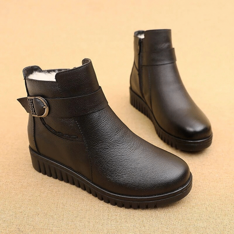 GRW Orthopedic Women Boot Arch Support Warm Fur AntiSlip Ankle Boots - - DYAVOR®