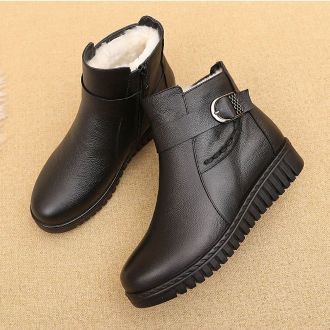 GRW Orthopedic Women Boot Arch Support Warm Fur AntiSlip Ankle Boots - - DYAVOR®