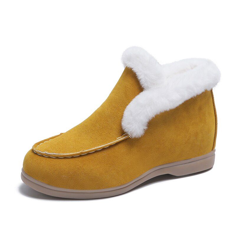 Groovywish Women Orthopedic Boots Thick Plush Slip-ons - - DYAVOR®