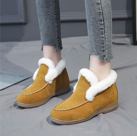 Groovywish Women Orthopedic Boots Thick Plush Slip-ons -  - DYAVOR®