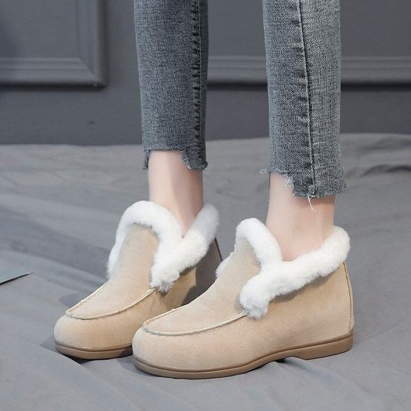 Groovywish Women Orthopedic Boots Thick Plush Slip-ons - - DYAVOR®