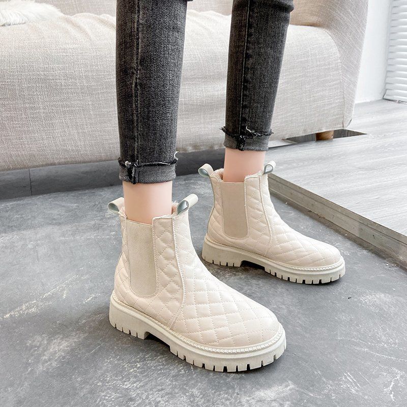 Groovywish Women's Leather Chelsea Boots Orthopedic Waterproof -  - DYAVOR®